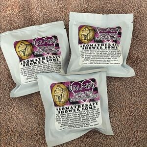 Old Town aromatherapy shower bombs - Calming set of 3